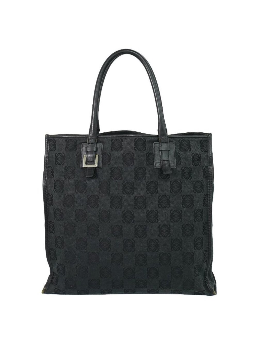 Loewe Anagram Tote Bag Canvas Black